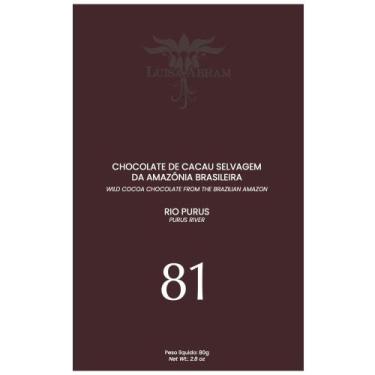 Imagem de Chocolate Rio Purus 81% Luisa Abram 80g