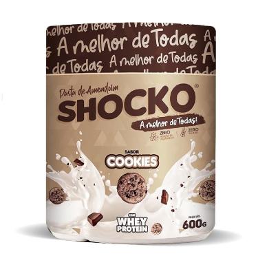 Imagem de Pasta de Amendoim com Whey Protein Shocko 600g-Unissex