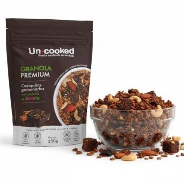Imagem de Granola UNCOOKED Castanhas Germinadas c/ Brawnie 250g