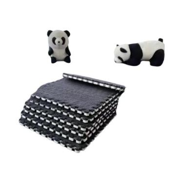 Imagem de Tapete Infantil De Pelúcia Macia 30x30cm, Tapete De Atividades, Quebra