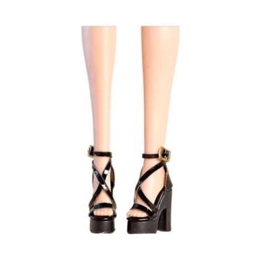 Imagem de Botas De Salto Alto De 32cm Para Bonecas Princesa, Acessórios De Calça