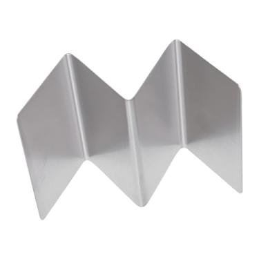 Imagem de Dioche Suporte para Taco de Aço Inoxidável Premium Heavy Duty Taco Rack Mantém As Conchas na Vertical para Grelha de Forno, Máquina de Lavar Louça Segura, Perfeito para Uso Doméstico, (1-2 vagas)