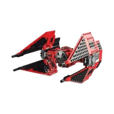 Imagem de Blocos De Montar Interceptor Tie-Fighter 514PCS Crimson Space Fighter,