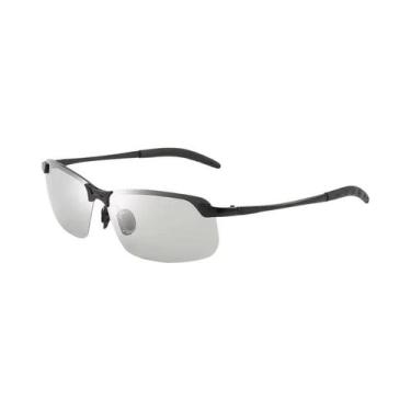 Imagem de Óculos De Sol Fotocromáticos Polarizados Masculinos UV400 Chameleon Pa