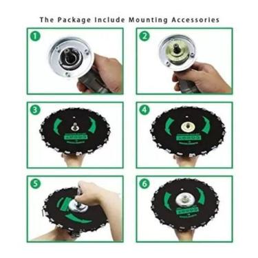 Imagem de Disco Roçadeira A Gasolina Corrente Motosserra Stihl /Outras