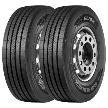 Imagem de KIT 2 Pneus Royalblack SL102 295/80 R22.5 Aro 22.5 154/149M 18PR Liso