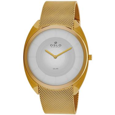 Imagem de Relógio Oslo Masculino Ref: Omgsssvs0002 B1kx Slim Solar Dourado