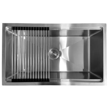 Imagem de Cuba Inox Support Sobrepor Embutir 50x40 Escorredor Esteira