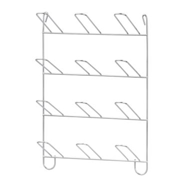 Imagem de Porta Copos Suporte Suspenso de Parede Escorredor de 12 Lugares Cromado