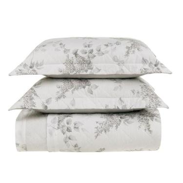 Imagem de Jogo de Colcha Queen Karsten Percal 200 Fios Algodão 03 Peças, Brenda