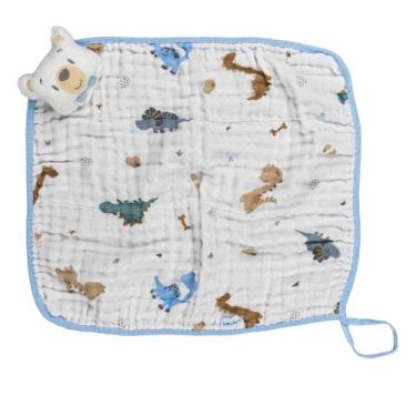 Imagem de Naninha Soft com Pelúcia e Prendedor de Chupeta 30cm x 38cm - BABY JOY