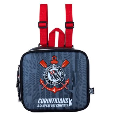 Imagem de Lancheira Escolar Corinthians R  Preto 16404 - Xeryus