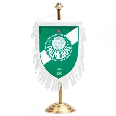 Imagem de Estandarte de Mesa Palmeiras - Oficial, Único, Verde