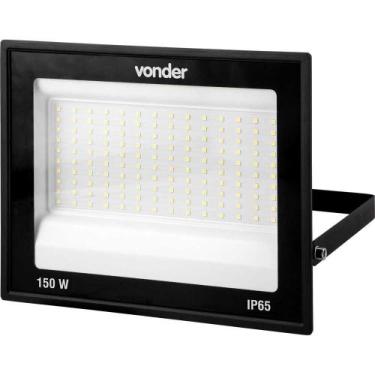 Imagem de Refletor LED 150W 11.000 lúmens 6500K luz branca (110V/220V) - Vonder,