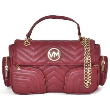 Imagem de Bolsa Tiracolo Multipocket Bag Via Marte AlçaCorrente B2-601-Feminino