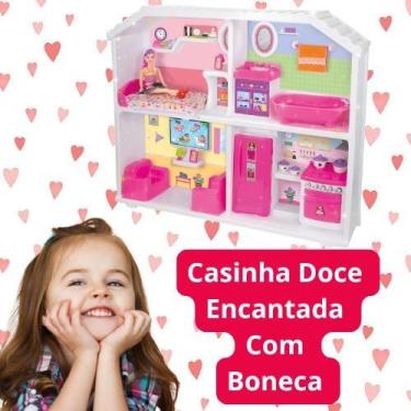Imagem de Casinha Doce Encantada, Casa com Boneca e Acessórios - LUA DE CRISTAL
