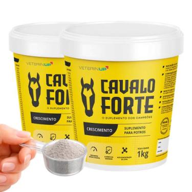 Imagem de Suplemento Cavalo Forte Crescimento Potros  2KG  Nutrição Completa par