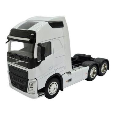 Imagem de Miniatura Caminhão Volvo Fh 500 Truck Branco Metal 1:32 - Welly, Branc