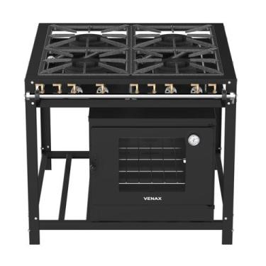 Imagem de Fogão a Gas Industrial 4 Bocas Venax FFI440