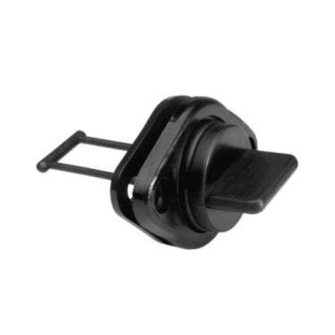 Imagem de Bujão Para Caiaques Lanchas Barcos em Geral 3/4 Preto - BARCO NOVO