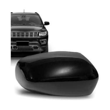 Imagem de Capa Retrovisor Jeep Compass 2016 2017 2018 Texturizado - Marca Import