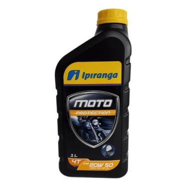 Imagem de Oleo Ipiranga 20W50 Mineral SL Moto 4 Tempo Frasco 1 Lt Protection