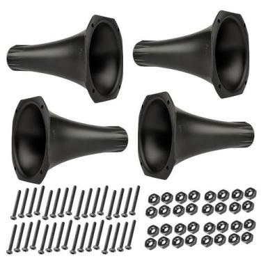 Imagem de Kit 4 Corneta LC 14-25 Som Automotivo Redondo Com Parafusos - PERMAK