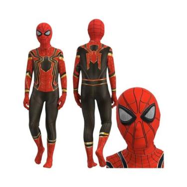 Imagem de Fantasia De Cosplay Do Homem-Aranha Para Crianças E Adultos, Roupa De 