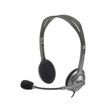 Imagem de Headset com fio Logitech H111 com Microfone com Redução de Ruído e Conexão 3,5mm