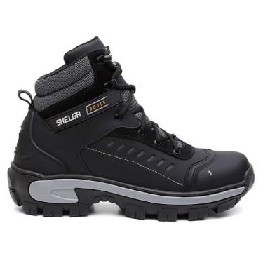 Imagem de Bota Masculina Segurança Em Couro Biqueira Em Pvc Ref Tk1003 - Shelga,