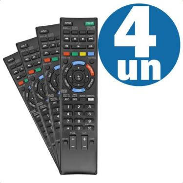 Imagem de Controle Remoto para TV Sony Bravia 4K RMYD090 com Tecla Netflix kit c