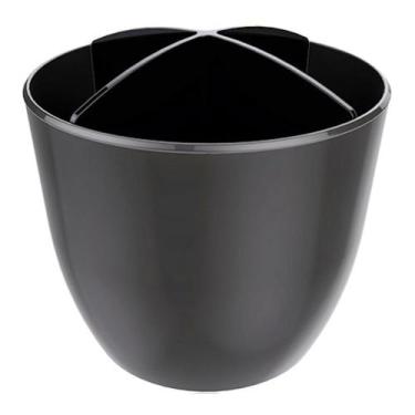 Imagem de Escorredor de Talheres e Utensílios Chumbo - Crippa, Preto