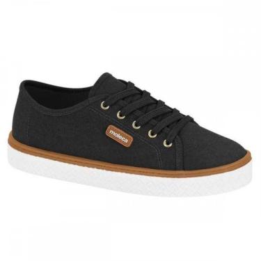 Imagem de Tenis Moleca 571220531136 Casual Feminino, Preto, 37