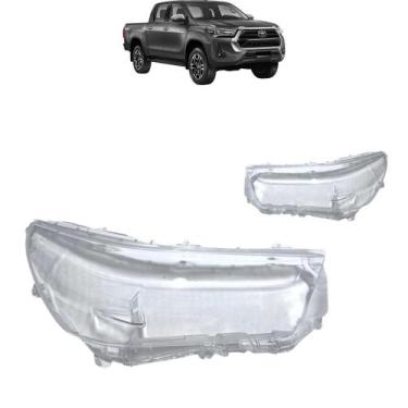 Imagem de Lente farol toyota hilux sr srv 2021 2022 a 2024 direito - AUTOMOTIVE 