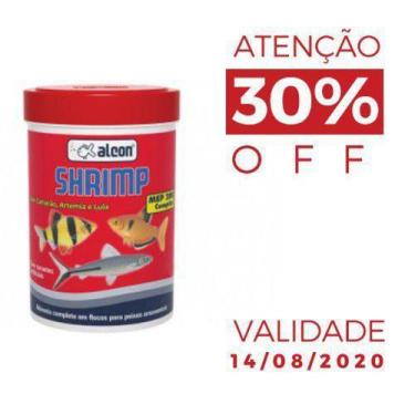 Imagem de Ração em Flocos para Peixes Alcon Shrimp - 10g
