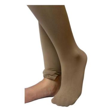 Imagem de Meia Calça Conversível Adulto Fio 40 Com Furo Ballet Dança - Caminho d