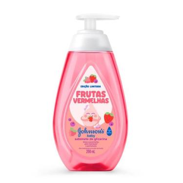 Imagem de Sabonete de Glicerina Infantil Liquido Johnson's Baby Frutas Vermelhas