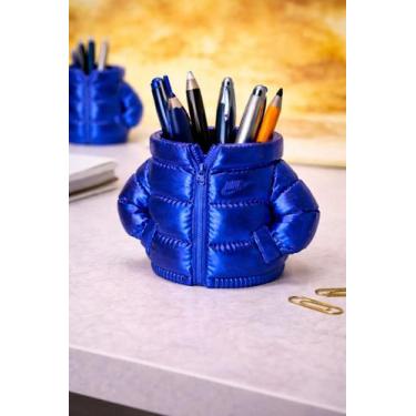 Imagem de Porta Treco Caneta Lapis Pincel Maquiagem Escritório Mesa - Ventura 3D