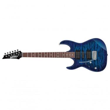 Imagem de Guitarra Elétrica Canhota GRX70QAL-TBB RG GIO Blue Burst Ibanez