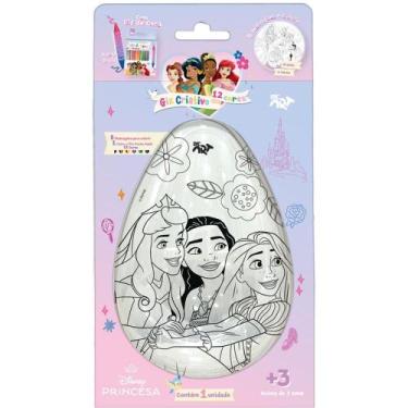 Imagem de Giz de Cera Fino Princesas GIZ Criativo - DAC