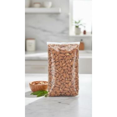Imagem de Amêndoa Crua Sem Casca Natural 1kg - Congratulations Store