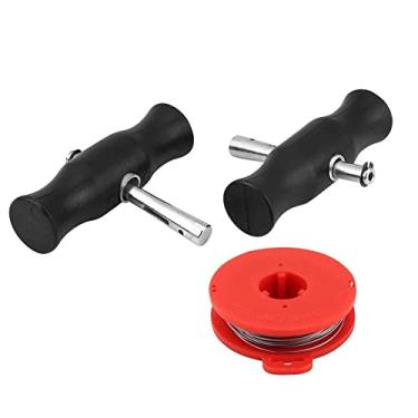 Imagem de Kit de ferramentas de remoção de para-brisa para carro Gorgeri com fio de corte de vidro para janela de para-brisa
