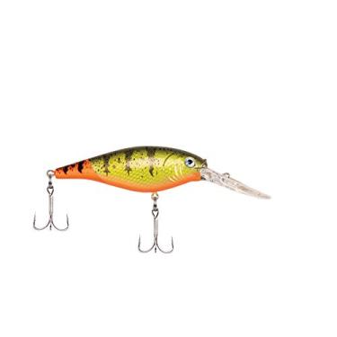 Imagem de Berkley Isca de pesca Flicker Shad, Firetail Hot Perch, 2 polegadas | Crankbaits de 5 cm, tamanho, perfil e profundidade de mergulho imitam o verdadeiro Shad, equipado com anzol Fusion19