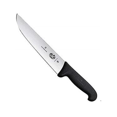 Imagem de Faca de Açougueiro Victorinox Aço inox e Cabo Fibrox 20cm 5.5203.20