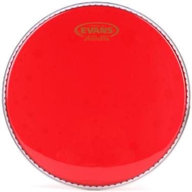 Imagem de Pele Para Surdo Evans Hidraulica Vermelha 16" Tt16Hr Hydraulic Red