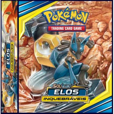 Imagem de Álbum Pasta Fichário Pokémon Sol e Lua Elos Inquebráveis
