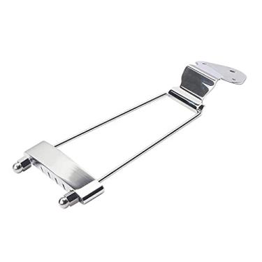 Imagem de Ponte traseira cromada para 6 cordas LP Style Guitar Parts