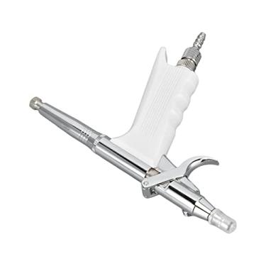 Imagem de Aerógrafo profissional portátil multifuncional em aço inoxidável pintura em spray de aço inoxidável para maquiagem artesanal