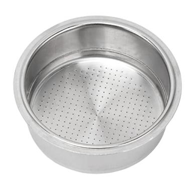 Imagem de Cesta de filtro de café ultrafino de aço inoxidável de camada dupla Cesta de filtro pressurizado de café de aço inoxidável 2 xícaras Straine