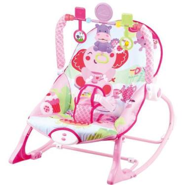 Imagem de Cadeira Cadeirinha Bebê Descanso Vibratória Musical Até 18Kg - Baby St